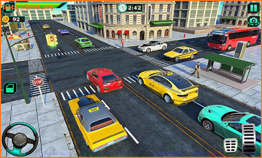 City Taxi Driver Simulator : Car Driving Games screenshot