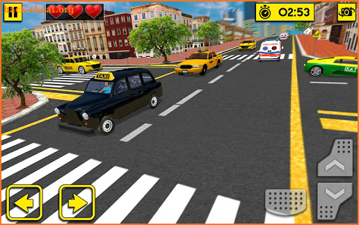 City Taxi Driving Sim 2020: Free Cab Driver Games screenshot