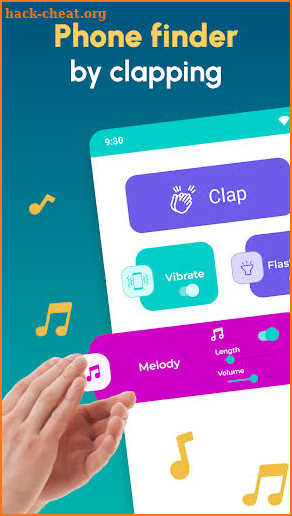 Clap to Find My Phone: Whistle screenshot