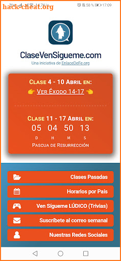 Clase Ven Sígueme screenshot