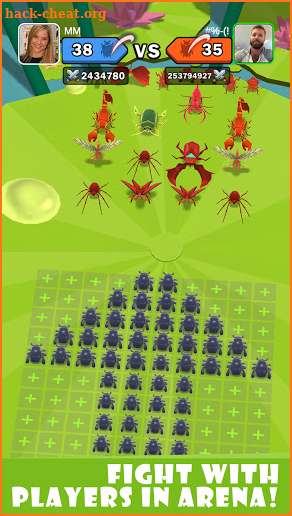 Clash of Bugs: Epic Casual Bug & Animal Art Games screenshot