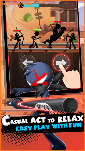 Clash of Stickman-Street Fight screenshot