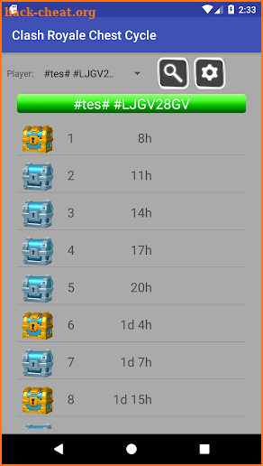 Clash Royale Chest Cycle screenshot
