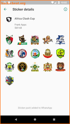 Clash World Cup COC WhatsApp Stickers screenshot