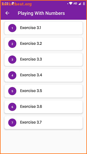 Class 6 Maths NCERT Solution screenshot