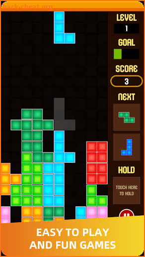 Classic Block Puzzle - Free Casual Tet_ris Game screenshot