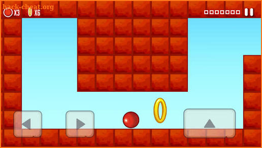 Classic Bounce Game - Red Ball Adventure screenshot