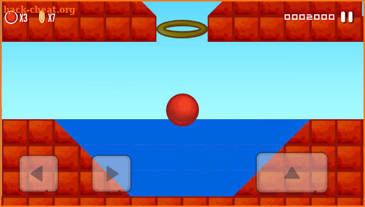 Classic Bounce Game - Red Ball Adventure screenshot