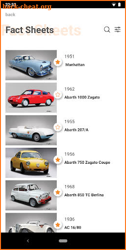 Classic Car Encyclopedia screenshot