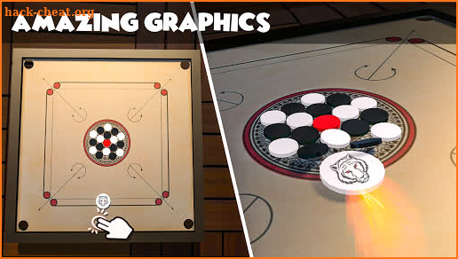 Classic Carrom Board Pro Game screenshot