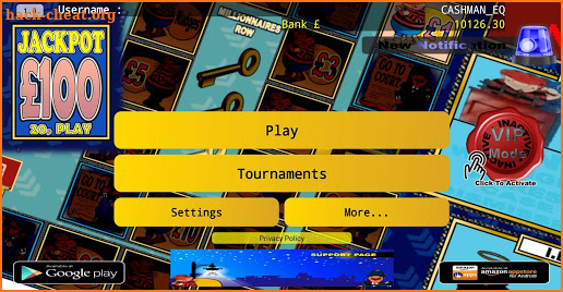 Classic Cops N  Robbers Club Fruit Machine screenshot