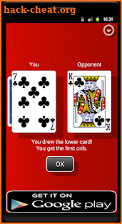 classic cribbage screenshot