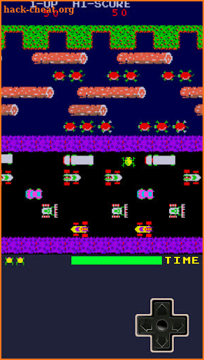 classic frogger screenshot