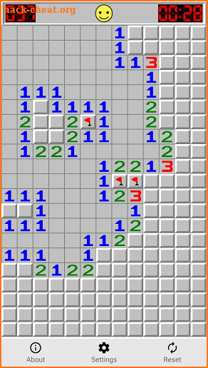 Classic Minesweeper game screenshot