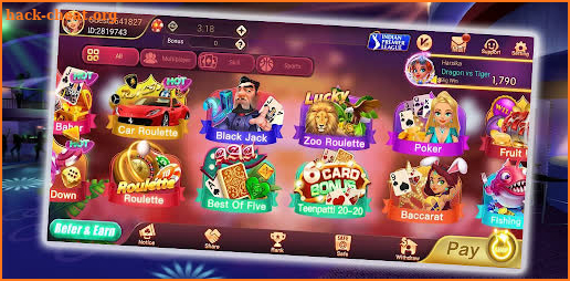 Classic Popular poker screenshot