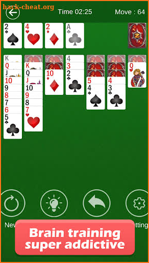 Classic Solitaire Free - Klondike Poker Games Cube screenshot