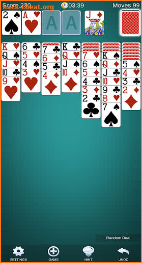 Classic Solitaire - Spider TriPeaks Solitaire screenshot