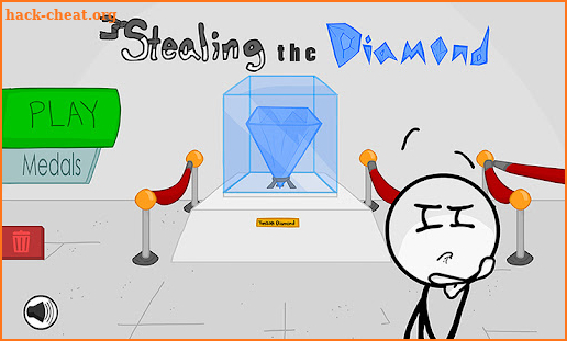 Classic Stickman Steal Diamond screenshot