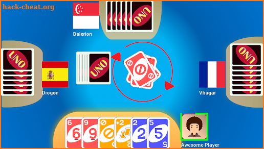 Classic Uno Family Card screenshot