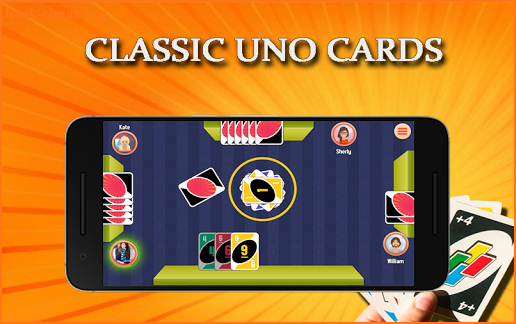 Classic UNO game screenshot