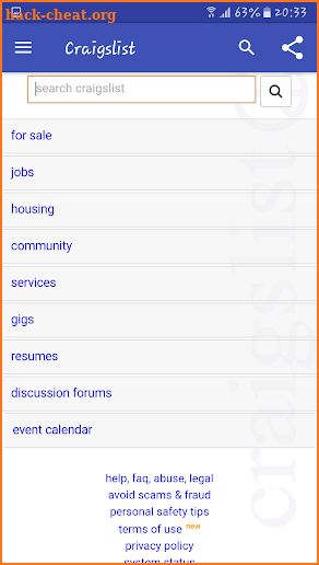 Classifieds ads,jobs,sales for usa canada screenshot