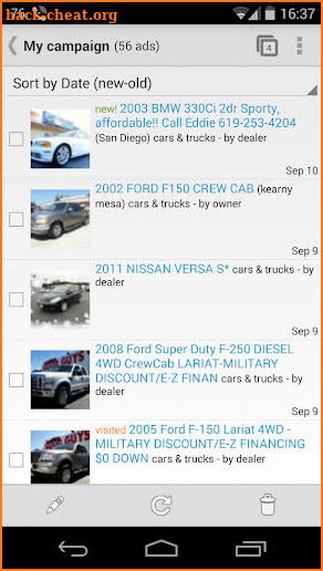 Classifieds Searcher by cubiX screenshot