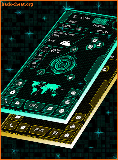 Classy Launcher 2019 - high-tech theme launcher screenshot