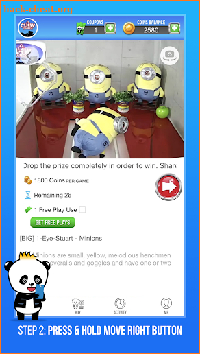 Claw Games LIVE: Play Real Crane Game screenshot