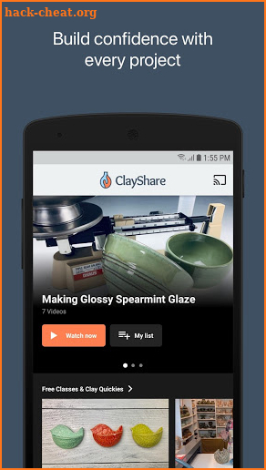 ClayShare screenshot