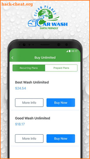 Clean Planet Car Wash screenshot