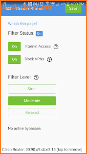 Clean Router | Parent App screenshot