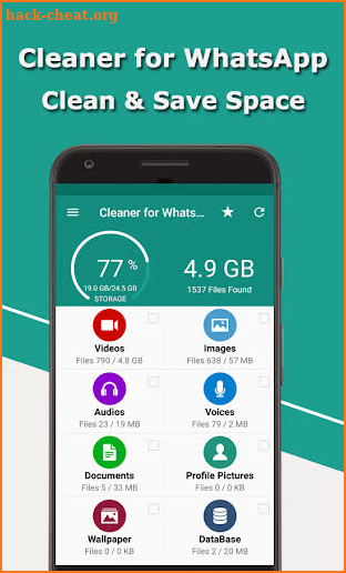 Cleaner For Whats - Storage Cleaner App screenshot