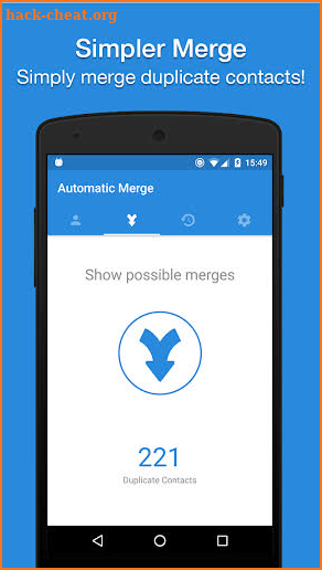 Cleaner - Merge Duplicate Contacts screenshot