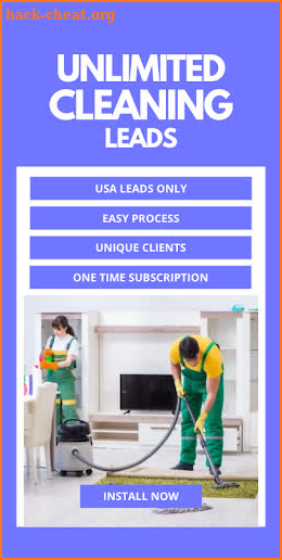 Cleaning Leads USA - Clean Job screenshot