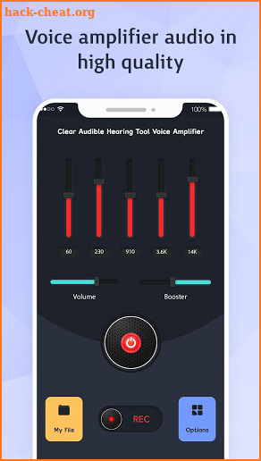 Clear Audible Hearing Tool - Voice Amplifier screenshot