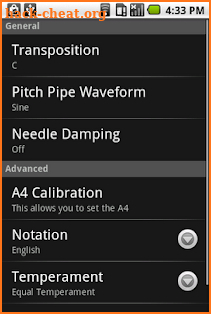 Cleartune - Chromatic Tuner screenshot