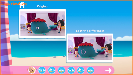 Cleo & Cuquín Games screenshot