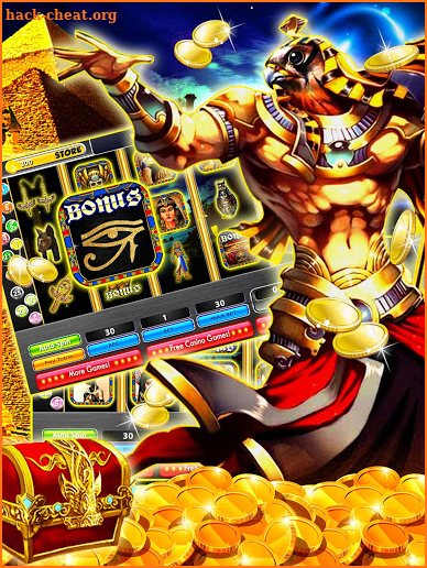 Cleopatra free Egypt slots screenshot