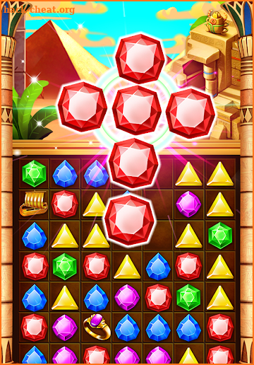 Cleopatra Jewelery Blast screenshot