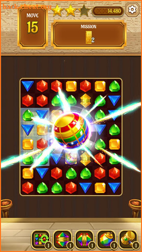 Cleopatra's Jewels - Ancient Match 3 Puzzle Games screenshot