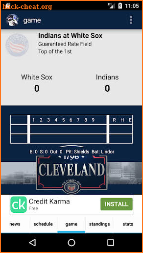 Cleveland Baseball - Indians Edition screenshot