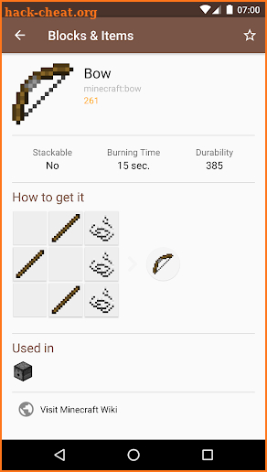 CleverBook for Minecraft 1.12 screenshot