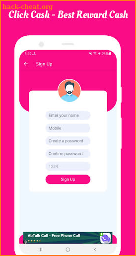 Click Cash - Earn Our App For Free screenshot