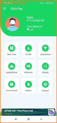 Click Pay Pro screenshot