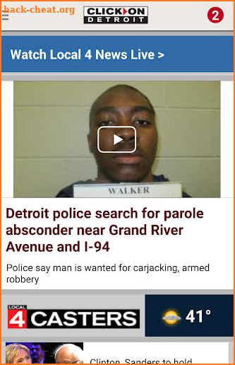 ClickOnDetroit WDIV Local 4 screenshot