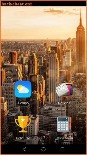 clima de new york screenshot