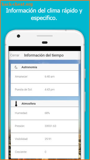 clima de tijuana screenshot