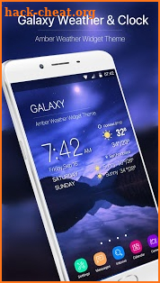 Clock and Weather Widgets for Free screenshot