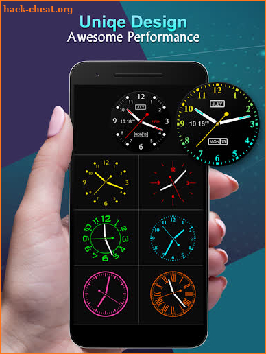 Clock Live Wallpaper 2020: Smart Watch app screenshot