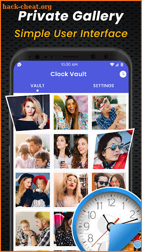 Clock Lock - Photo Vault screenshot